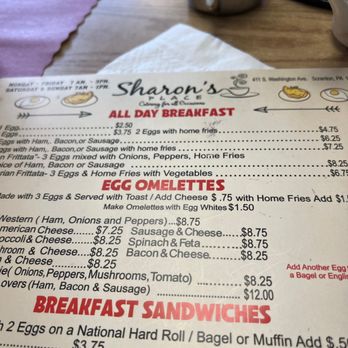 Sharon's Place - Breakfast & Brunch Near Me - Scranton, Pennsylvania