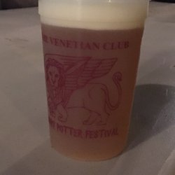 Venetian Social Club - The souvenir cup they were offering at be pub crawl