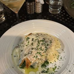Benito's Grill - Chicken piccata with mash potatoes