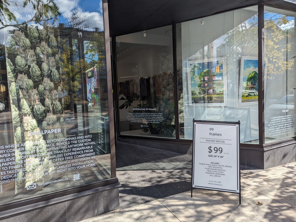 99 FRAMES Updated April 2024 527 Parliament Street, Toronto