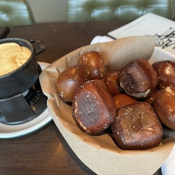 Culinary Dropout - Pretzels with fondue - New American Near Me - Atlanta, Georgia Culinary Dropout - Pretzels with fondue - New American Near Me - Atlanta, Georgia