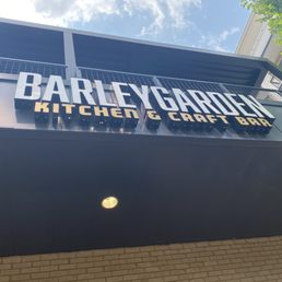 Exterior outside entrance of Barleygarden Kitchen - Alpharetta - Sign - Alpharetta, Georgia Exterior outside entrance of Barleygarden Kitchen - Alpharetta - Sign - Alpharetta, Georgia