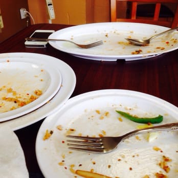 Sriracha Thai Restaurant - And finally our clean swept plates - Thai Near Me - Carson, California