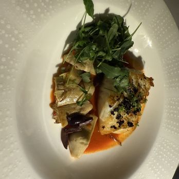 Pisces - Olive-oil poached sea bass - Mediterranean Near Me - Las Vegas, Nevada Pisces - Olive-oil poached sea bass - Mediterranean Near Me - Las Vegas, Nevada