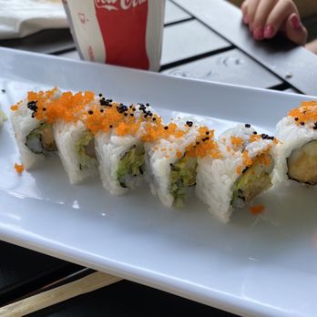 Express Sushi & Teriyaki - 49'er roll added shrimp tempura. - Japanese Near Me - Carmichael, California Express Sushi & Teriyaki - 49'er roll added shrimp tempura. - Japanese Near Me - Carmichael, California