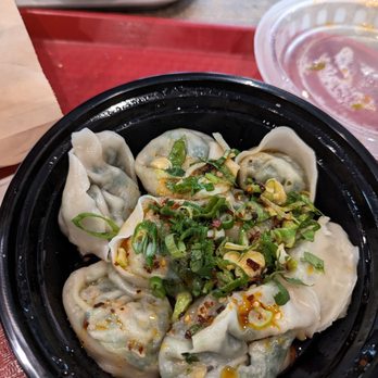 Vanessa's Dumpling House - Spinach and mushroom wontons - Chinese Near Me - New York, New York