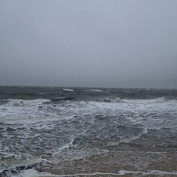 We are having Nor'easter conditions today. We are having Nor'easter conditions today.