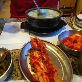 Han Yang - Sull leong tang which had strips of meat and made with beef broth - Korean Near Me - Buena Park, California