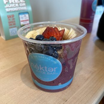 Nekter Juice Bar - Acai Banana Berry Bowl - Acai Bowls Near Me - Redmond, Washington Nekter Juice Bar - Acai Banana Berry Bowl - Acai Bowls Near Me - Redmond, Washington