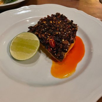 Angler - Had this 2x at angler.. the sea bass fillet. So yum and spicy. - Seafood Near Me - San Francisco, California