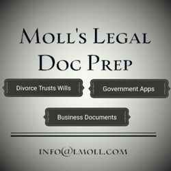 Moll's Legal Doc Prep - For more info and law tips go to www.lmoll.com