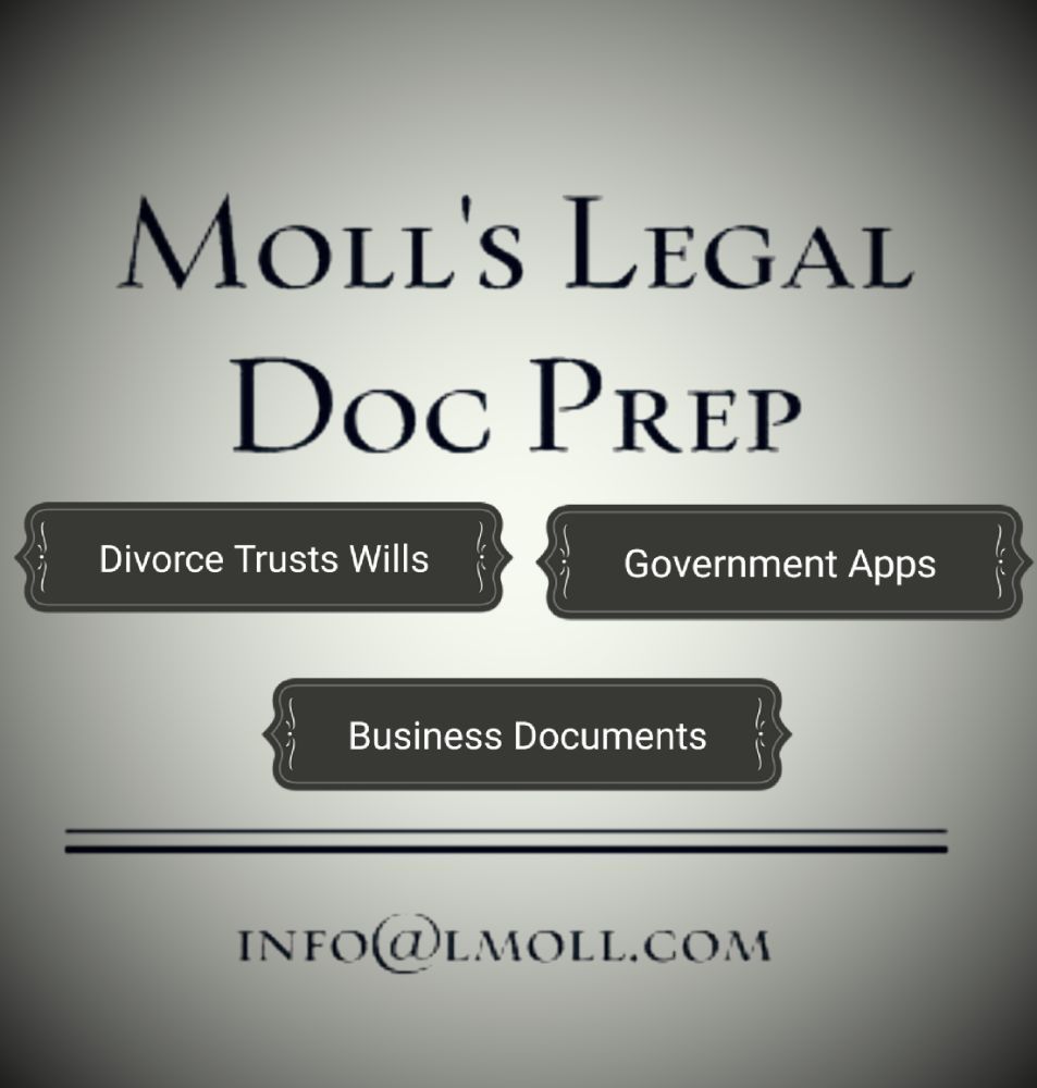 MOLL’S LEGAL DOC PREP Updated October 2024 6038A Clark Rd, Paradise