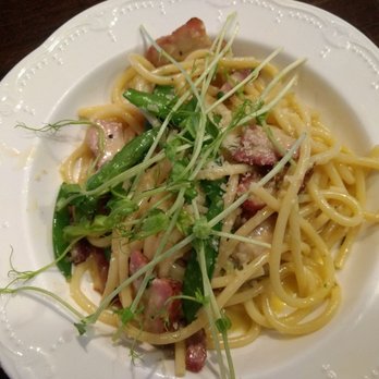 Mud Hen Water - smoke meat carbonara...loved the pasta itself..cooked al dente - Hawaiian Near Me - Honolulu, Hawaii