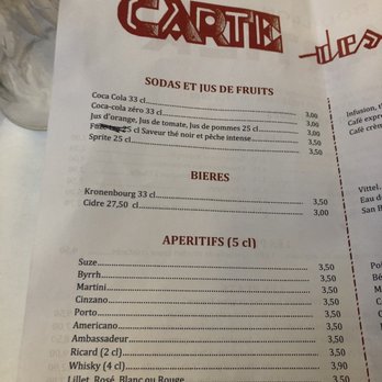 Bouillon Chartier - Menu - French Near Me - Paris, 75