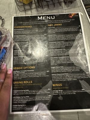 Menu photo 2 Taste Cheesesteak Bar Philadelphia, PA