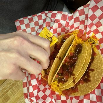Benson's Eats & Treats - Tacos disappointed all shell - Ice Cream & Frozen Yogurt Near Me - Athens, Texas