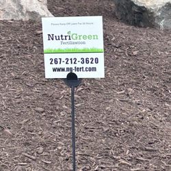 Nutri Green Fertilization - NutriGreen Fertilization After Service Flag