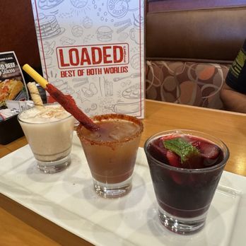 Loaded Cafe Restaurants Lawndale - Agua Frescas Flight - Burgers Near Me - Lawndale, California Loaded Cafe Restaurants Lawndale - Agua Frescas Flight - Burgers Near Me - Lawndale, California