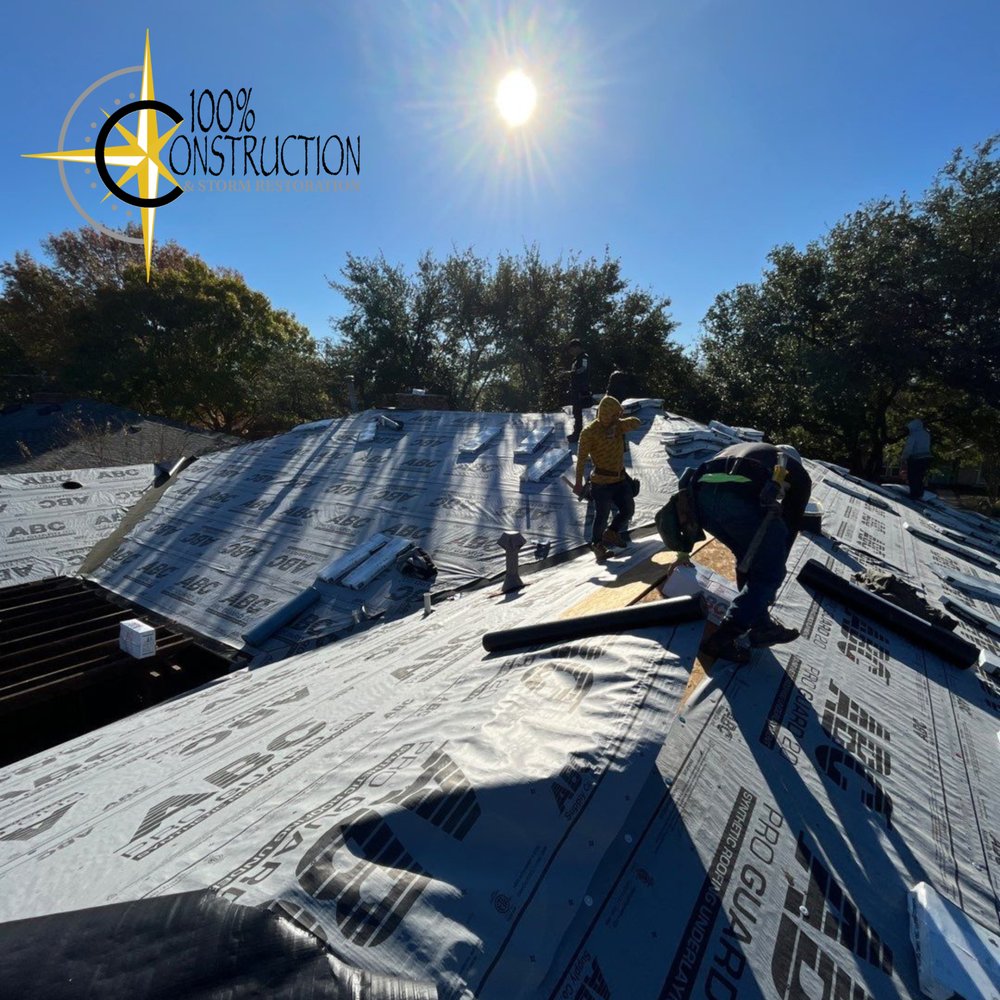 Slide of 100% Construction