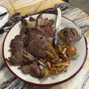 Vin Folk - Steak with homemade A1 sauce - Wine Bars Near Me - Hermosa Beach, California Vin Folk - Steak with homemade A1 sauce - Wine Bars Near Me - Hermosa Beach, California
