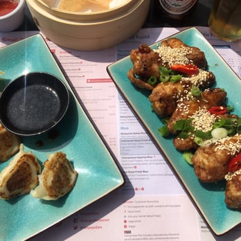 Tampopo - Pork gyozas, Japanese sticky wings! - Asian Fusion Near Me - Manchester, XGM