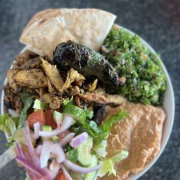 Chicken Shawarma Bowl Chicken Shawarma Bowl