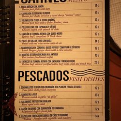 Taberna Jóvenes Flamenco - Meat and Fish