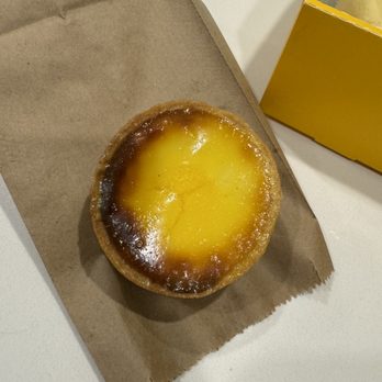 Castella Cheesecake - Original cheese tart  @dangit.all - Bakeries Near Me - Edmonton, Alberta