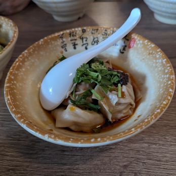 Dumpling The Noodle - Pork Shrimp Wonton in Chili Sauce - Noodles Near Me - Seattle, Washington