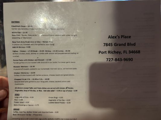 Alex's Place by null
