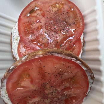 Apollo Bagels - Tomato on plain - Bagels Near Me - New York, New York Apollo Bagels - Tomato on plain - Bagels Near Me - New York, New York