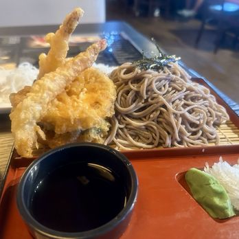 Yama Sushi Rainbow - My cold soba noodles and tempura. - Sushi Bars Near Me - Las Vegas, Nevada