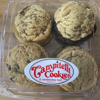Campitelli Cookies - Placentia - $18/DOZEN ($1.50 per cookie) - The S'mores cookie is (+0.50 cents more). AMAZINGLY good cookies! - Bakeries Near Me - Placentia, California
