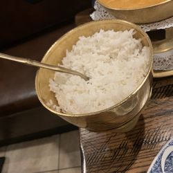 Nicky's Thai Kitchen - Side of rice with Curry dish