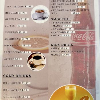 Urban Plaza Cafe - Menu (drink section) - Coffee & Tea Near Me - Aurora, Colorado Urban Plaza Cafe - Menu (drink section) - Coffee & Tea Near Me - Aurora, Colorado