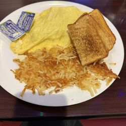 Sausage egg omelette