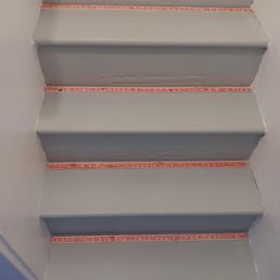 Stairs prepped for carpet...