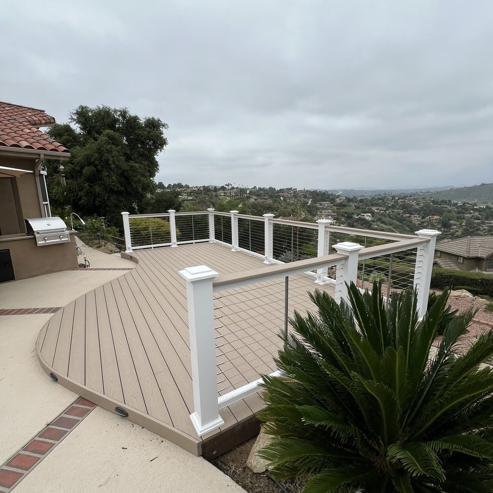 Deck with a view! Deck with a view!