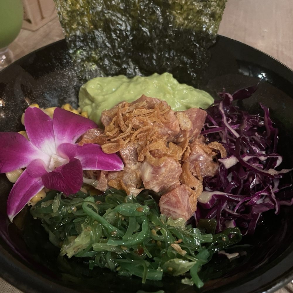 Tuna poke bowl Tuna poke bowl