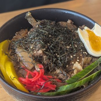 Michi Ramen & Tsaocaa - Gyu don (beef rice bowl) - Ramen Near Me - Orlando, Florida Michi Ramen & Tsaocaa - Gyu don (beef rice bowl) - Ramen Near Me - Orlando, Florida