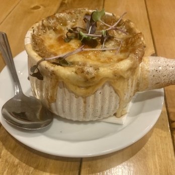 Cacio E Pepe - French Onion Soup -9$ - unreal delicious and cheap! - Desserts Near Me - Olds, Alberta
