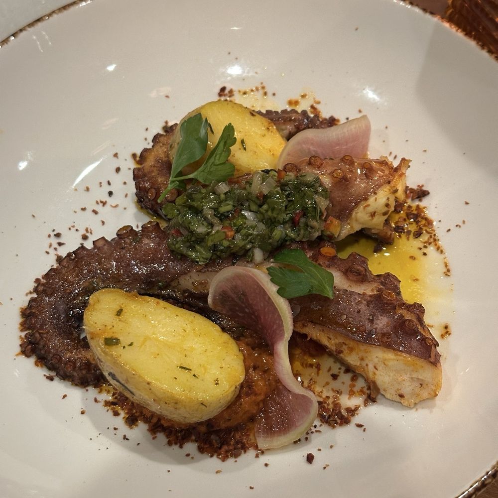 FLINT by Baltaire - Wood Grilled Spanish Octopus Dinner - New American Near Me - Phoenix, Arizona