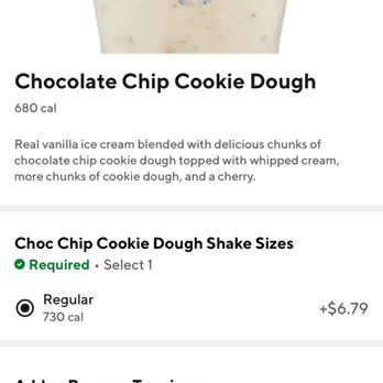 Steak ’n Shake - DoorDash price from Steak 'n Shake of exact same shake.. - Fast Food Near Me - Edwardsville, Illinois