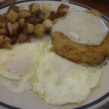 Bob Evans - Country fried steak and eggs - American Near Me - Wentzville, Missouri