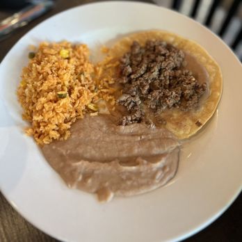 Sabor Cocinabar - Kids Chalupa plate - Mexican Near Me - San Antonio, Texas Sabor Cocinabar - Kids Chalupa plate - Mexican Near Me - San Antonio, Texas