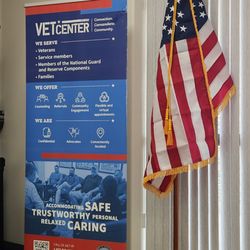 Antelope Valley Veteran Center - A clean lobby.