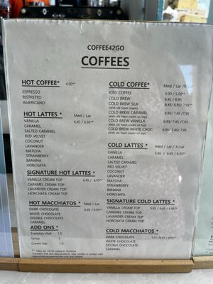 Menu photo 3 Coffee42go Anaheim, CA Menu photo 3 Coffee42go Anaheim, CA