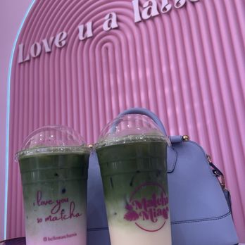 Matcha Mia - Guava matcha and matcha colada - Ice Cream & Frozen Yogurt Near Me - Houston, Texas Matcha Mia - Guava matcha and matcha colada - Ice Cream & Frozen Yogurt Near Me - Houston, Texas