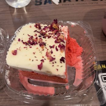 Sana'a Cafe - Rose Milk Cake - Coffee & Tea Near Me - Hayward, California Sana'a Cafe - Rose Milk Cake - Coffee & Tea Near Me - Hayward, California