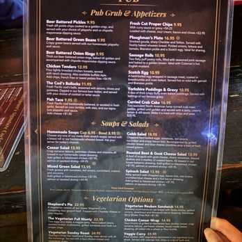Shakespeare Pub & Grille - Food Menu 1/4 as of December 2025 - Pubs Near Me - San Diego, California Shakespeare Pub & Grille - Food Menu 1/4 as of December 2025 - Pubs Near Me - San Diego, California